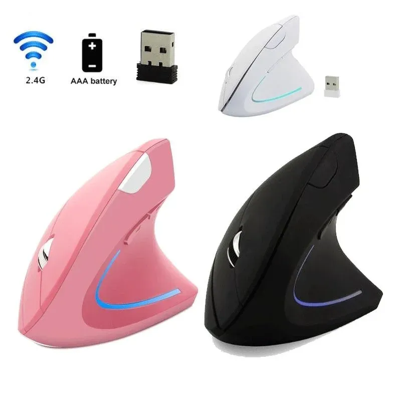 Souris verticale ergonomique sans fil