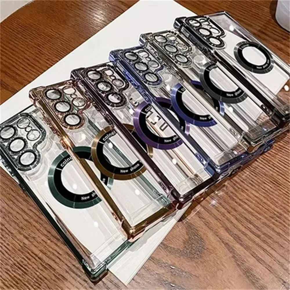 Coque magnétique Samsung Galaxy en situation d'utilisation