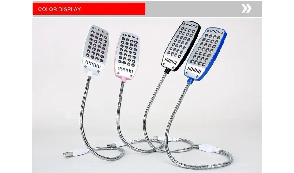 Lampe de lecture USB en usage quotidien