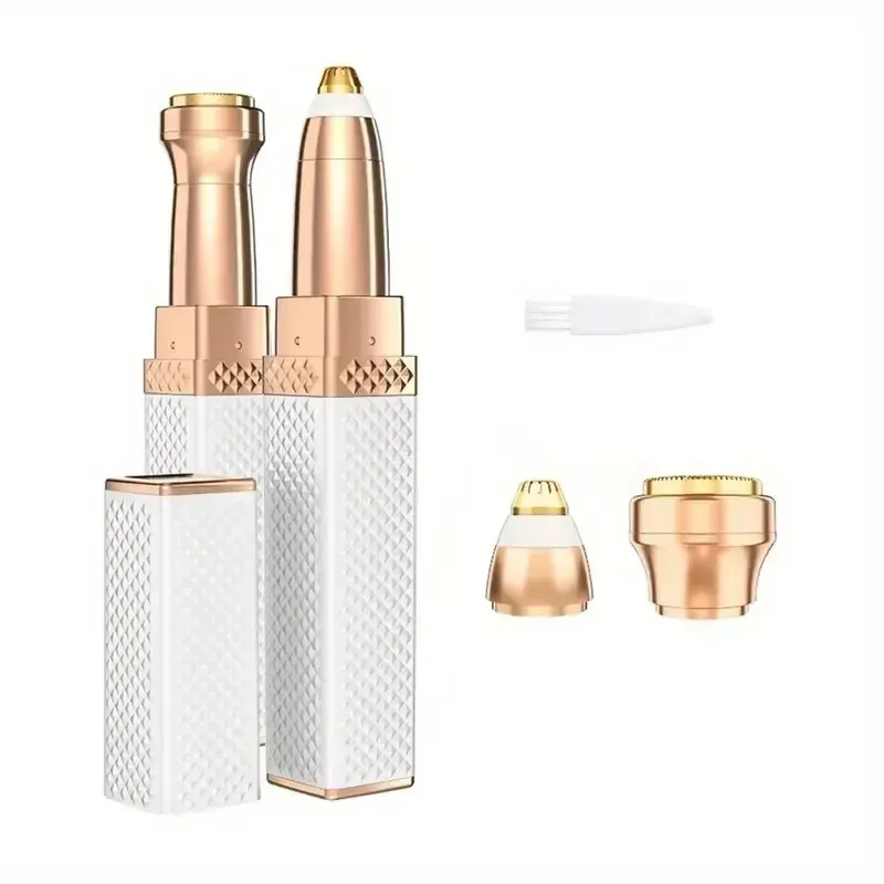 Tondeuse à sourcils électrique 2 en 1 pour femme, format rouge à lèvres, rasoir portable pour l'épilation des aisselles et des jambes 9
