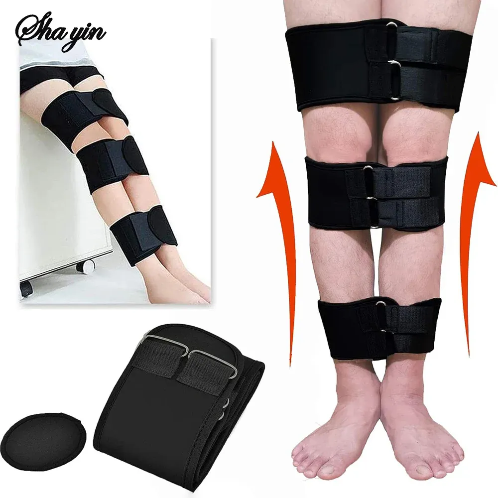 Ceinture correctrice multifonctionnelle pour jambes en O et en X, lot de 3