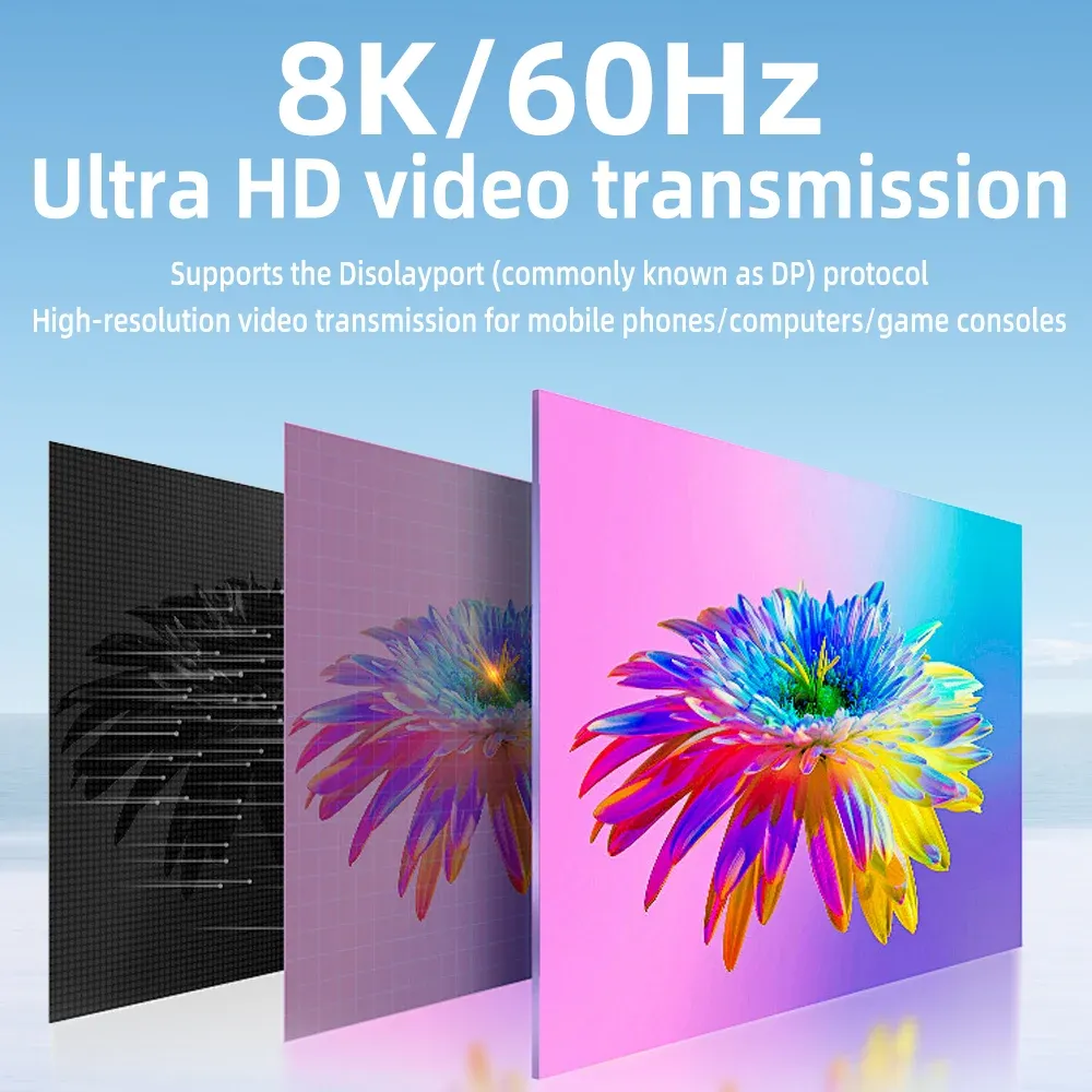 Câble USB 4.0 Type-C vers Type-C 240 W, charge rapide, transfert de données 80 Gbps, vidéo 8K à 60 Hz, câble plat et souple 5