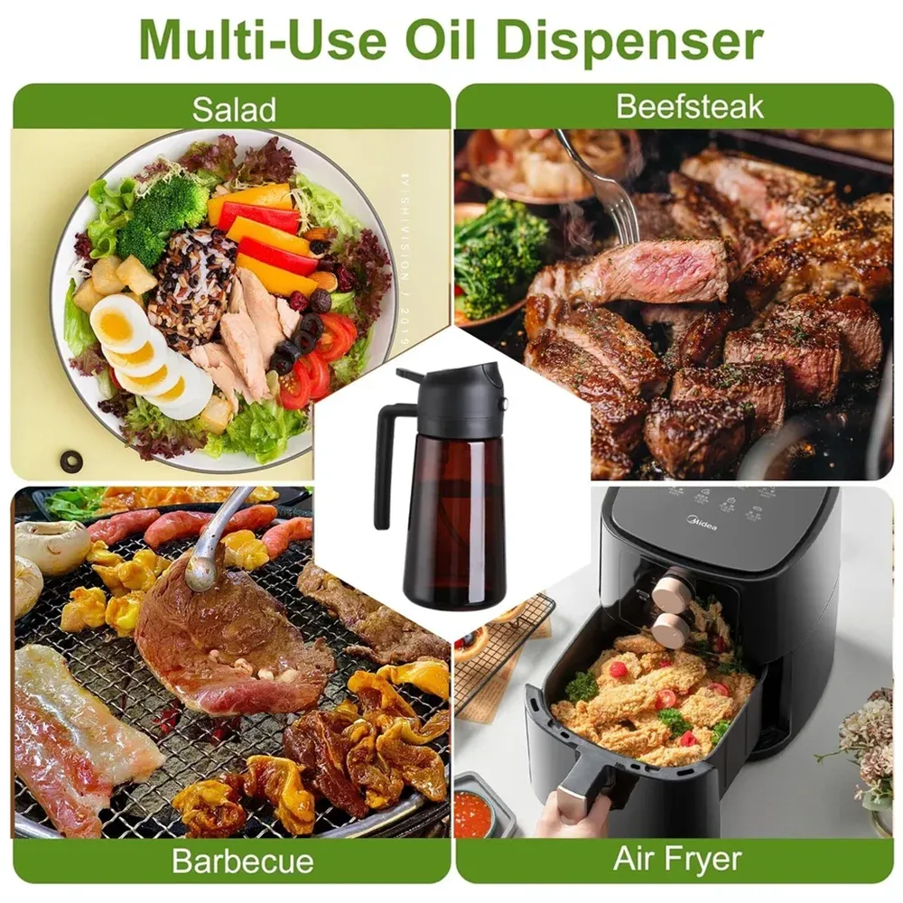 Distributeur d'huile en cuisine
