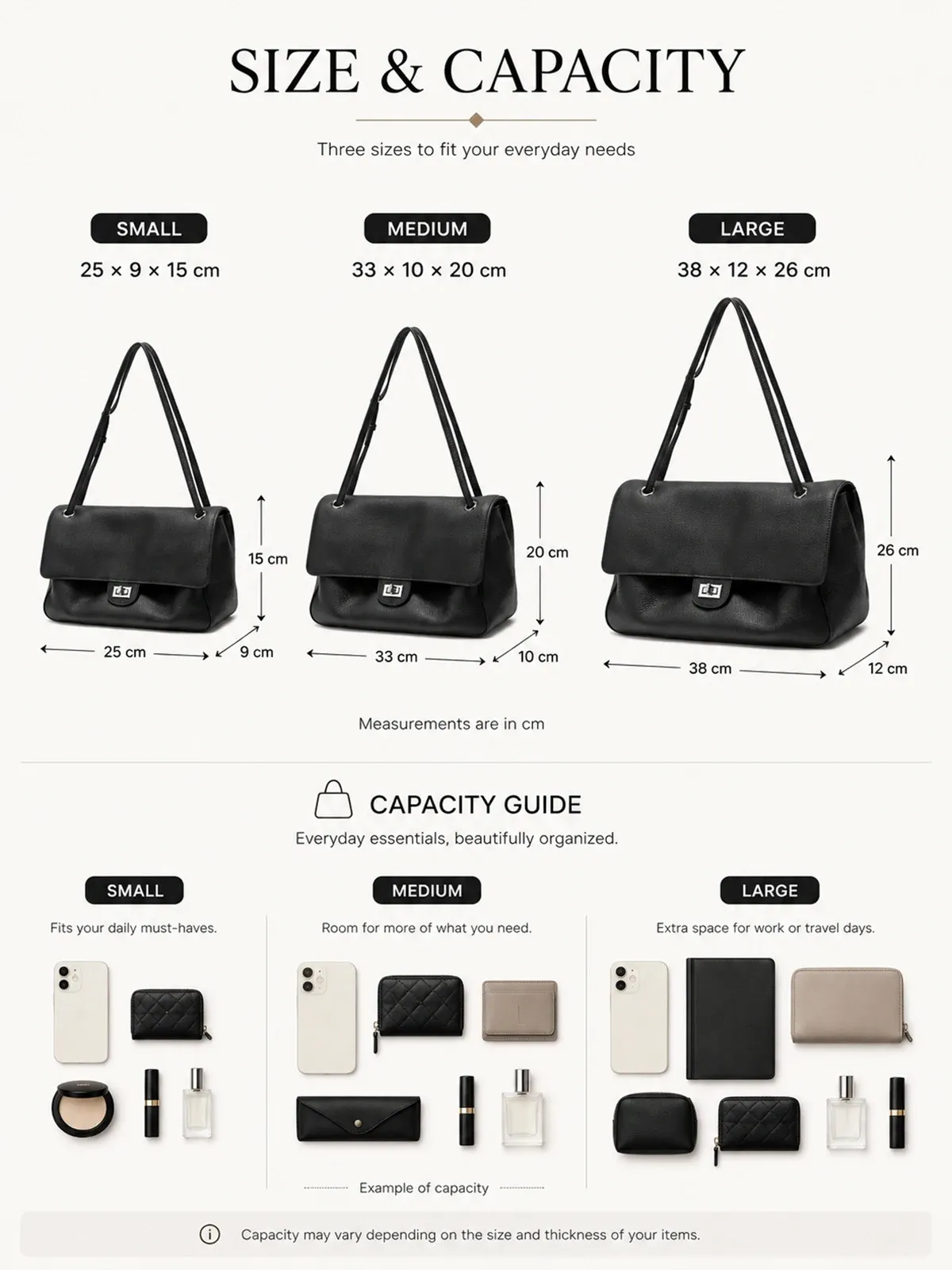 Sac en cuir en situation quotidienne