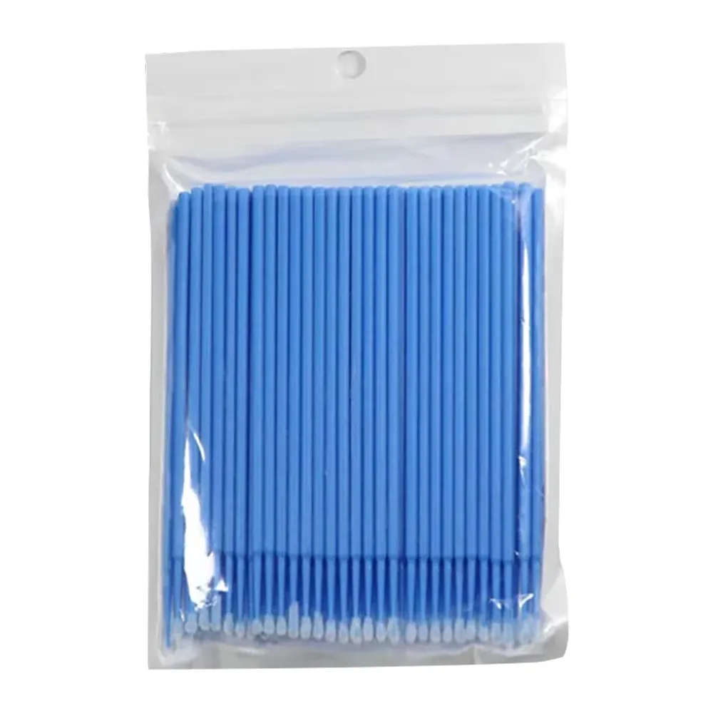 Brosses de nettoyage de cils, lot de 100, micro-cotons-tiges, brosses de maquillage à usage unique, microbrosses, outils de nettoyage beauté 17