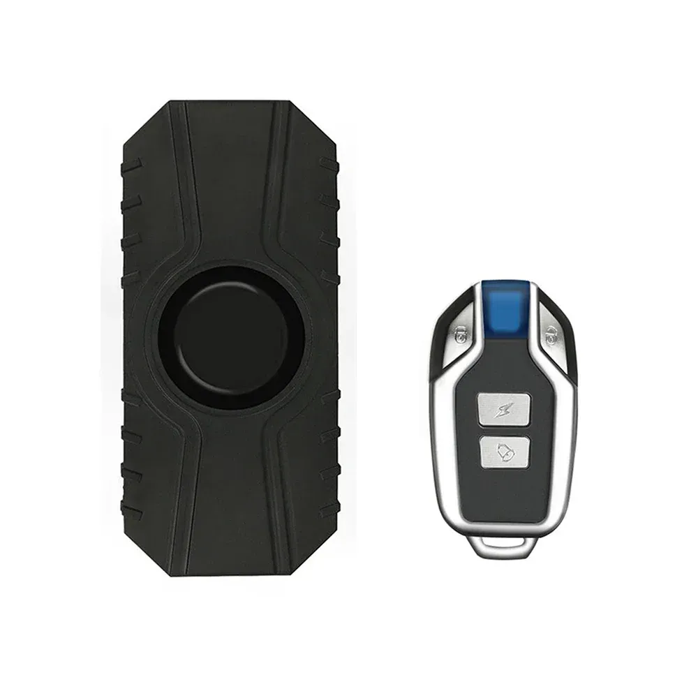 Alarme de vibration sans fil pour vélo, vélo électrique et moto, avec télécommande, rechargeable par USB, étanche et capteur de sécurité anti-perte 7