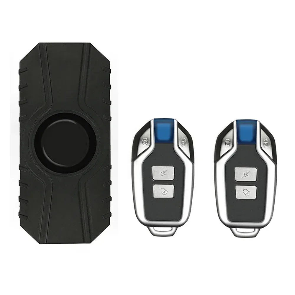 Alarme de vibration sans fil pour vélo, vélo électrique et moto, avec télécommande, rechargeable par USB, étanche et capteur de sécurité anti-perte 8
