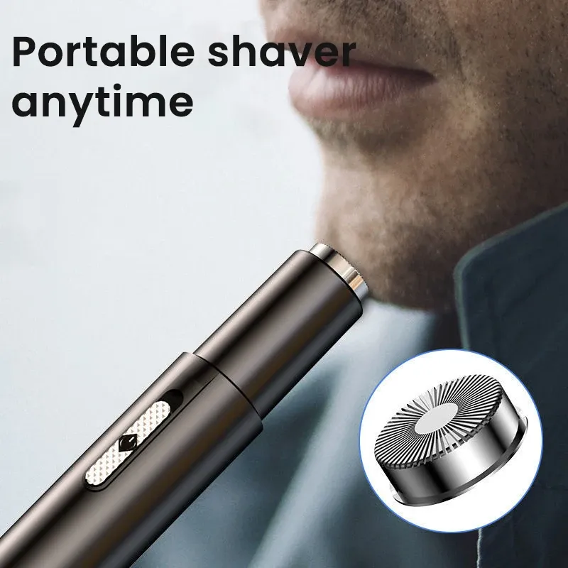 Tondeuse électrique pour le nez 2 en 1, rechargeable, lavable, unisexe, entièrement automatique 2