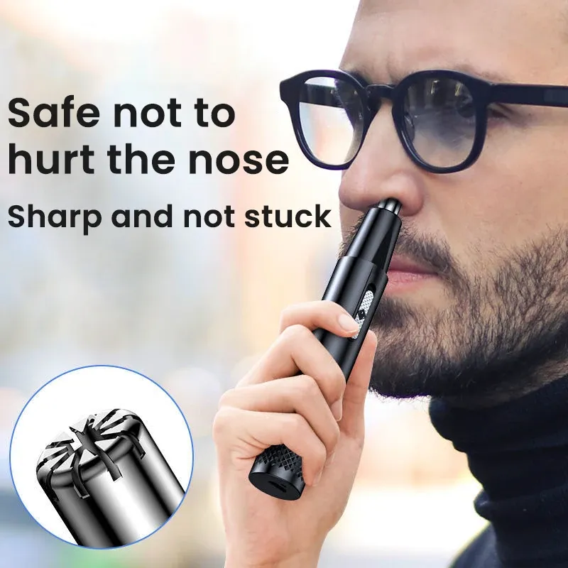 Tondeuse électrique pour le nez 2 en 1, rechargeable, lavable, unisexe, entièrement automatique 3