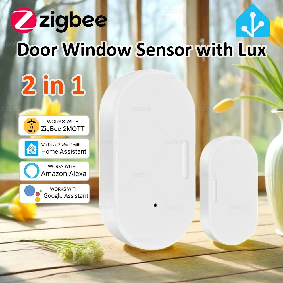Le title is already in French, so translating it into French means cleaning it up. Here is a professional version without the spammy keyword stuffing:
Capteur intelligent de porte et fenêtre ZigBee 3.0 avec détection de luminosité 2 en 1, alarme magnétique sans fil en temps réel