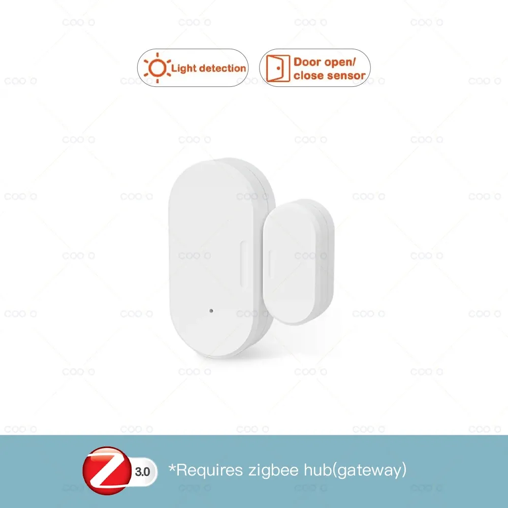 Le title is already in French, so translating it into French means cleaning it up. Here is a professional version without the spammy keyword stuffing:

Capteur intelligent de porte et fenêtre ZigBee 3.0 avec détection de luminosité 2 en 1, alarme magnétique sans fil en temps réel 7