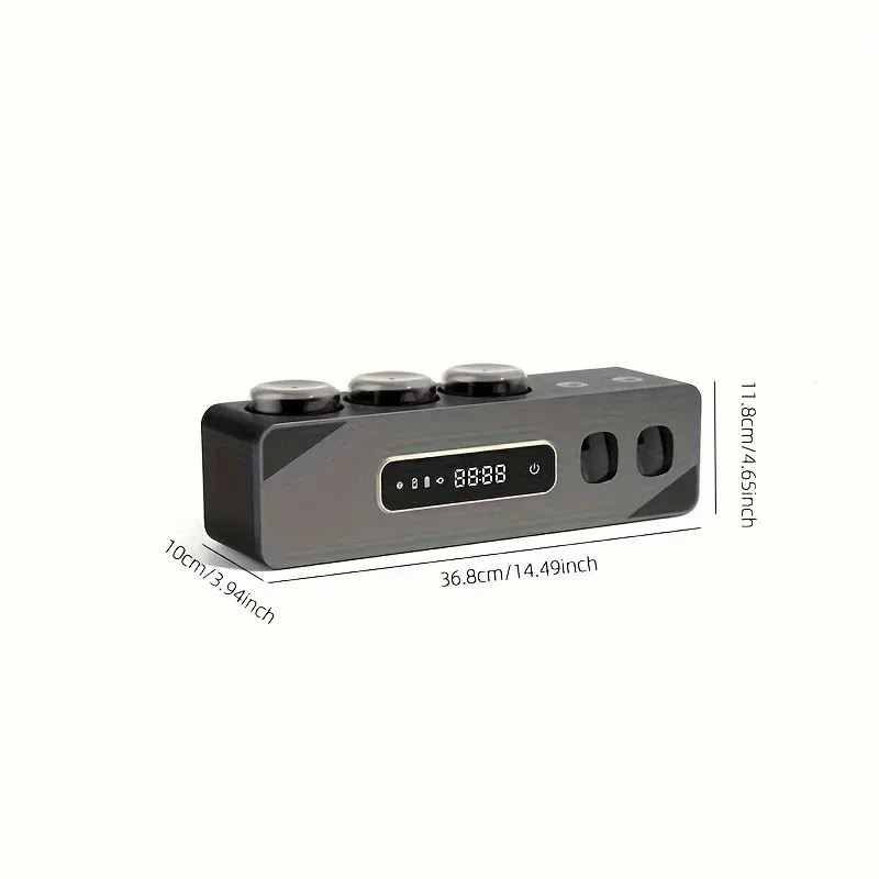 Porte-brosse à dents désinfectant UV avec distributeur automatique de dentifrice, support mural intelligent, charge USB, Lith 2