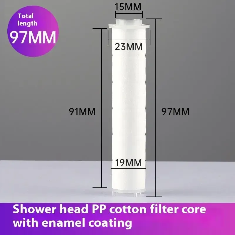 Ensemble universel de filtration pour pommeau de douche, 10 pièces, avec cartouches en coton PP 11