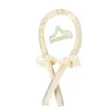 Bandeau bouclage sans chaleur en soie, rouleaux à cheveux en ruban, bandeau doux pour dormir, bigoudis paresseux, outils de coiffure 14