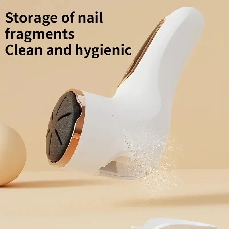 Ponceuse électrique pour pieds rechargeable par USB, outil d'élimination des callosités et des peaux mortes des talons 2