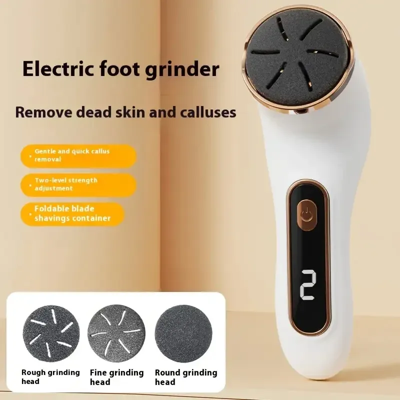 Ponceuse électrique pour pieds en utilisation