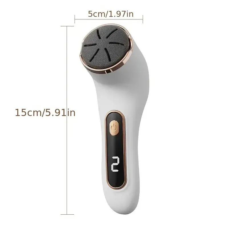 Ponceuse électrique pour pieds, vue d'ensemble du design