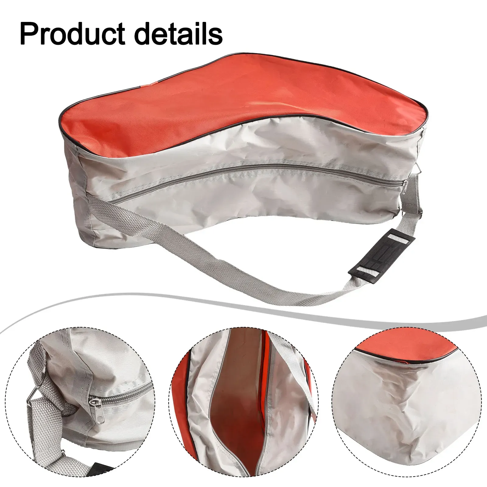 Vue détaillée du sac de patinage