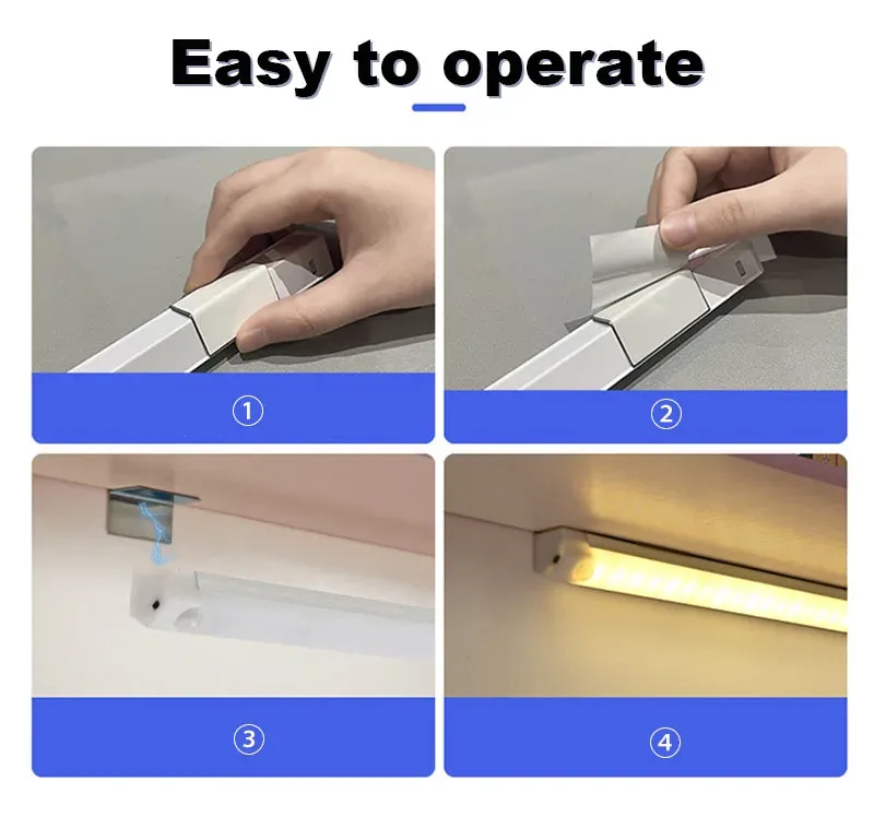 Bande lumineuse LED magnétique, détail du capteur