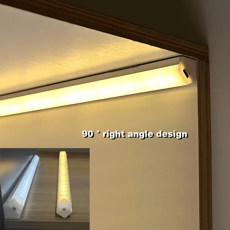 Bande lumineuse LED magnétique, éclairage dans un placard