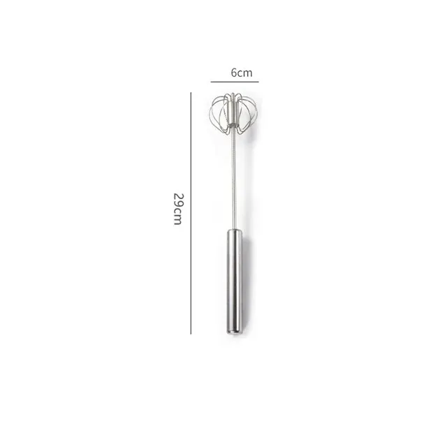 Batteur à œufs semi-automatique en acier inoxydable 304 11