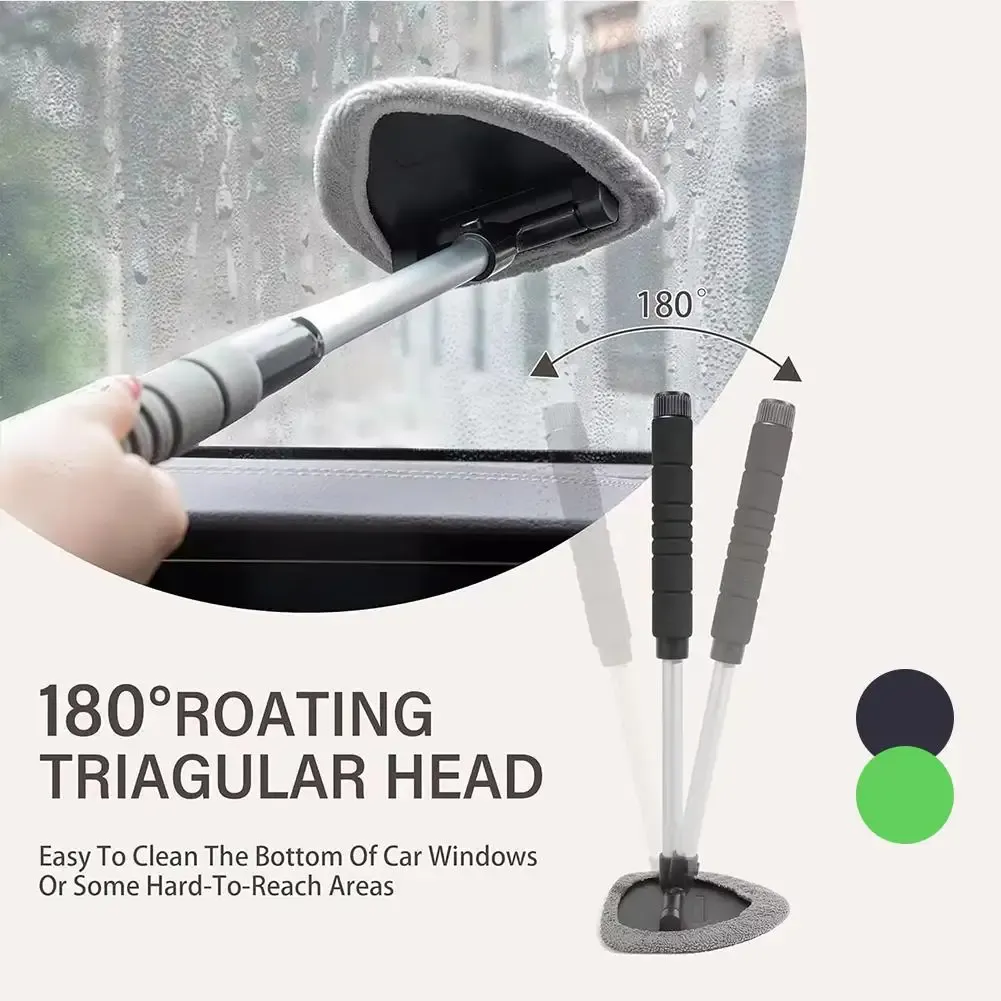 Brosse de nettoyage télescopique pour pare-brise