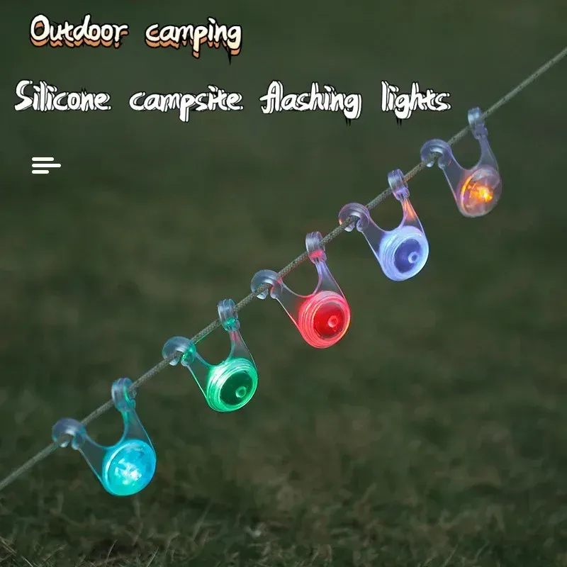 Guirlande lumineuse à 10 LED, éclairage féerique décoratif pour réunions de famille, camping, pêche et décoration de tente 3