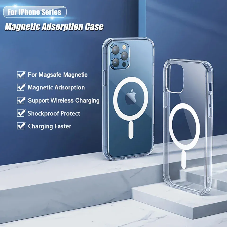 Coque magnétique pour iPhone en situation