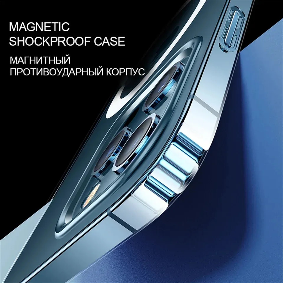 Coque transparente MagSafe pour iPhone