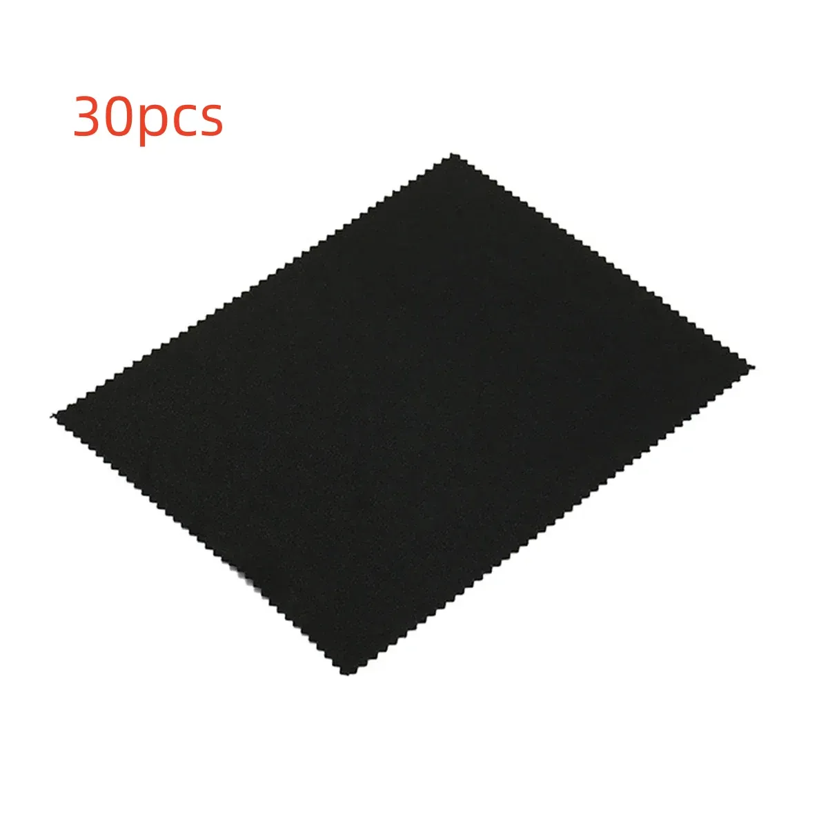 Chiffon de nettoyage en microfibre noir/gris, 15 x 15 cm, pour lunettes de soleil et objectifs 12