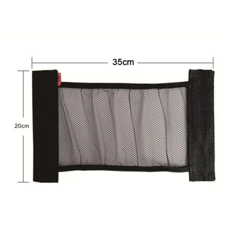 Filet de rangement pour coffre arrière de voiture en maille élastique à sangles fixes 9