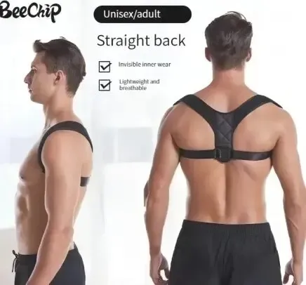 Correcteur de posture dorsale unisexe, prévention de la bosse, tissu respirant 7
