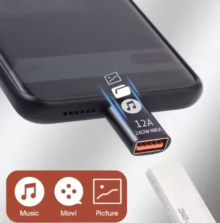 Adaptateur USB 3.0 vers USB-C, utilisation quotidienne
