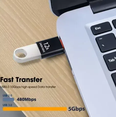 Adaptateur USB 3.0 vers USB-C, compatibilité appareils