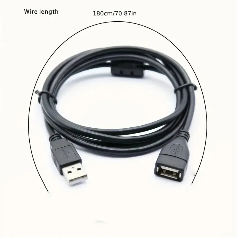 Câble d'extension USB, finition et connecteurs