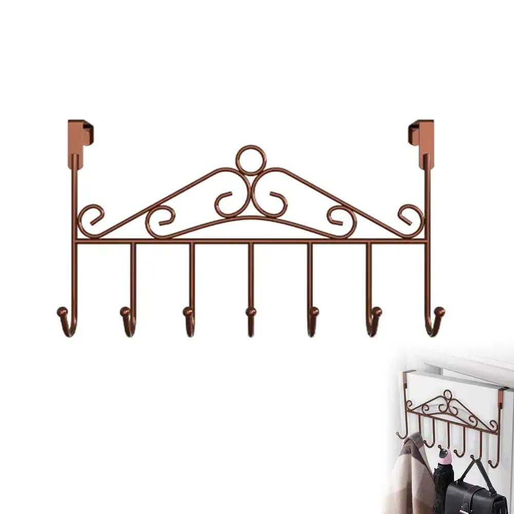Organisateur de rangement pour porte avec crochets, sans perçage 9