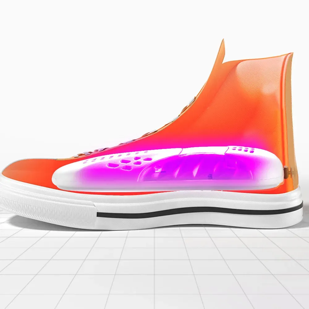 Sèche-chaussures portable, finitions