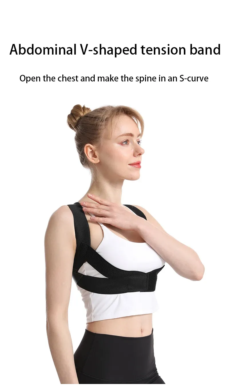 Correcteur de posture, finitions