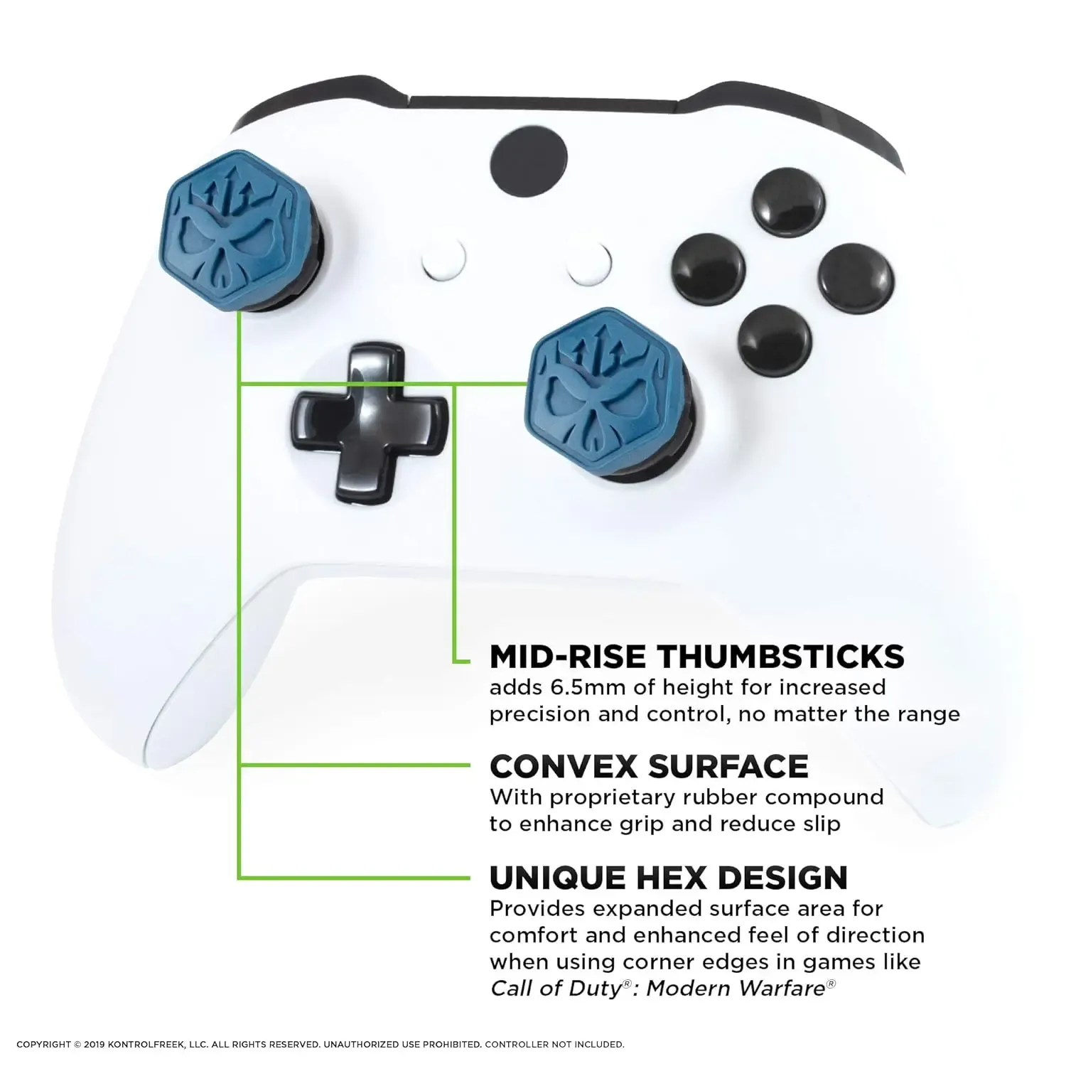 Capuchons d'extension de poignée pour manette Xbox Série, lot de 2, couvertures de stick haut et bas compatibles Xbox One et One S 20