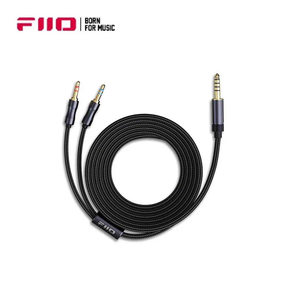 Câble audio équilibré FiiO LL-4.4A, double 3,5 mm vers 4,4 mm, 1,5 m - Image 1