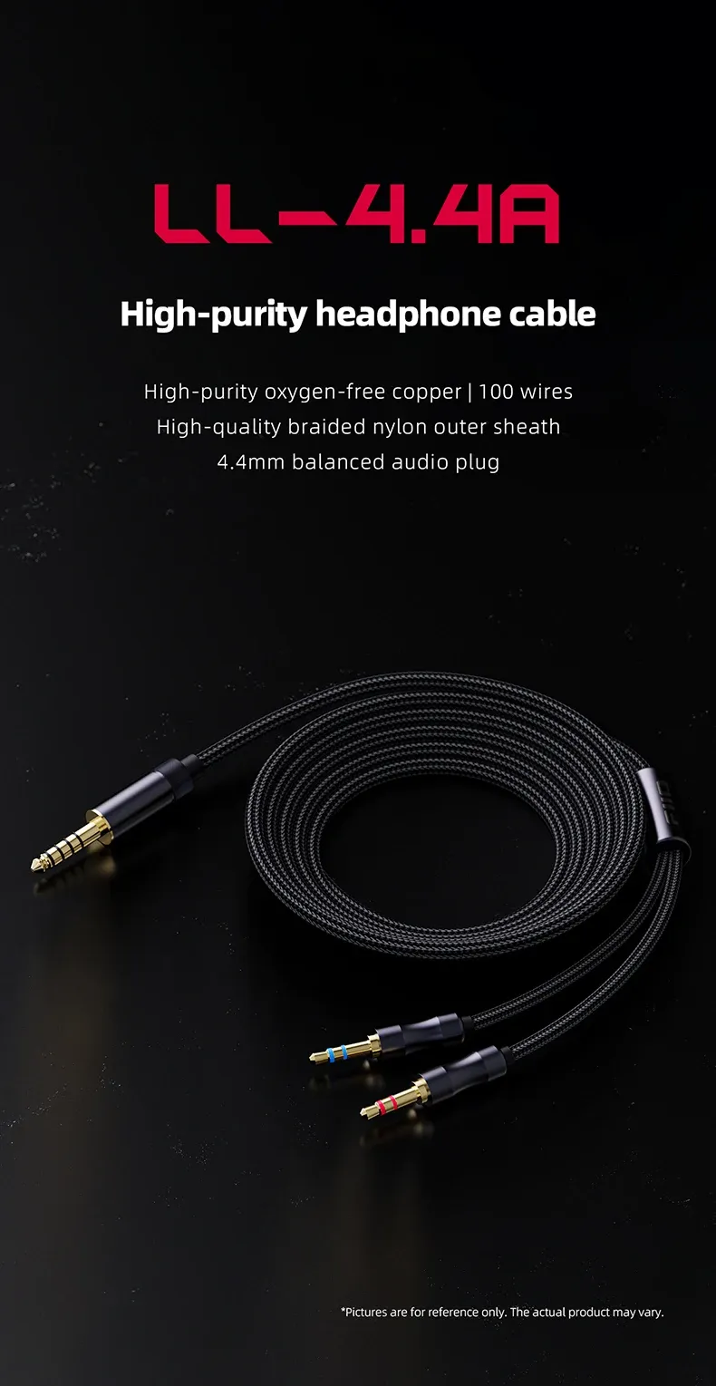 Vue d'ensemble du câble audio FiiO LL-4.4A