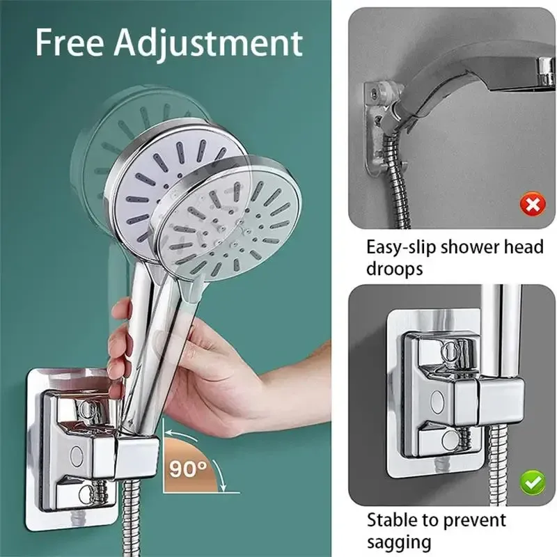 Support de douche réglable vue rapprochée