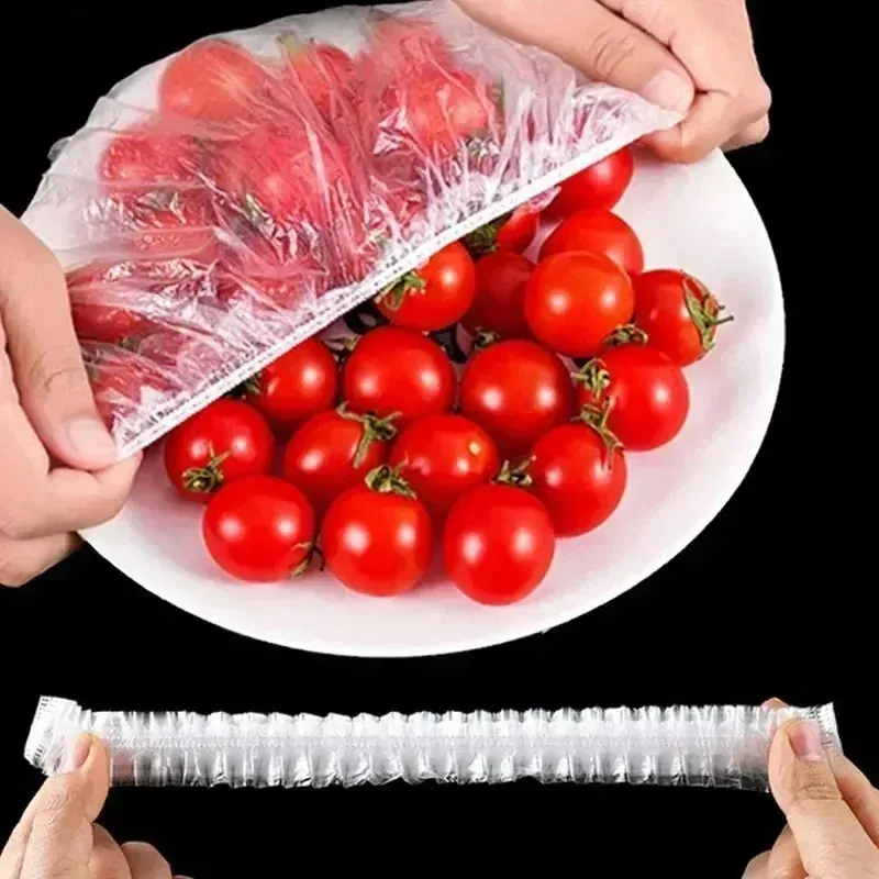 Sacs élastiques transparents pour fruits et légumes