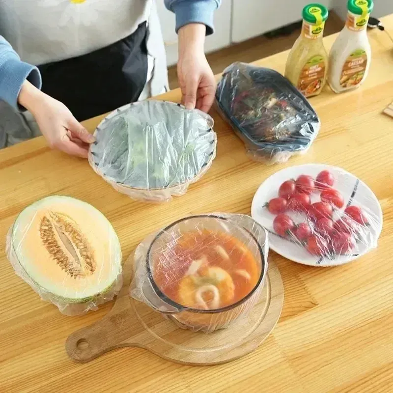 Sacs élastiques jetables pour la conservation alimentaire