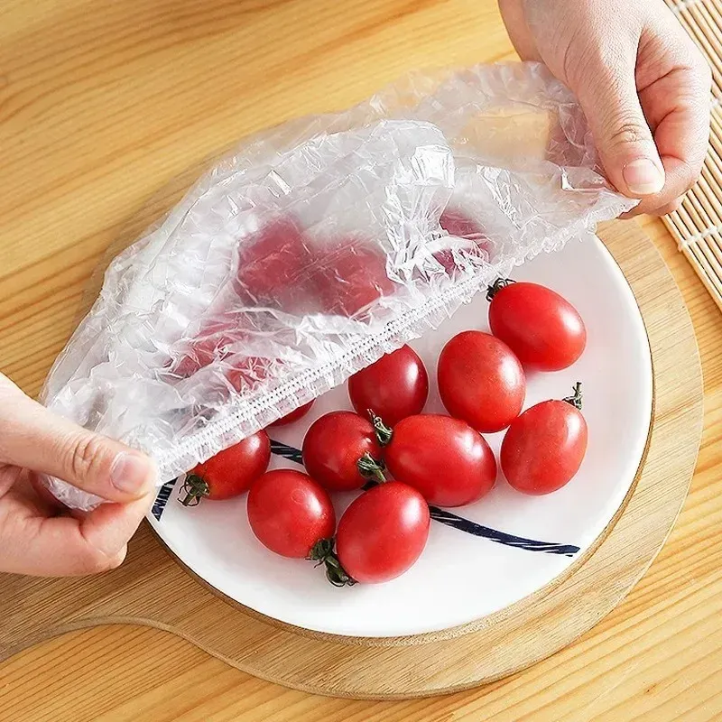 Organisation des fruits et légumes avec sacs élastiques