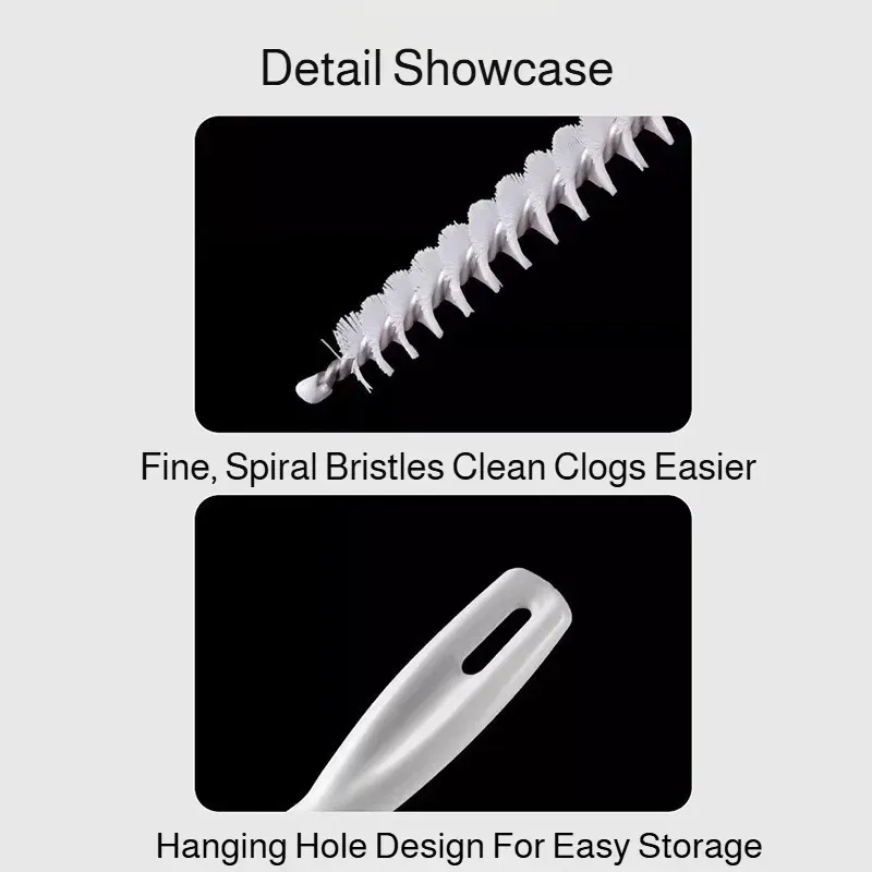 Brosse de nettoyage pour lave-linge et tuyaux de sèche-linge 4