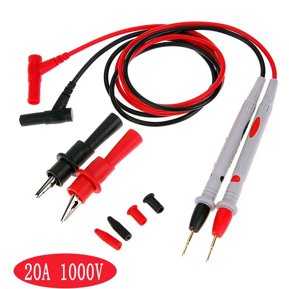 Fils de test de sonde pour multimètre numérique universel, 1000 V, 20 A, 10 A, pointe de stylo 12