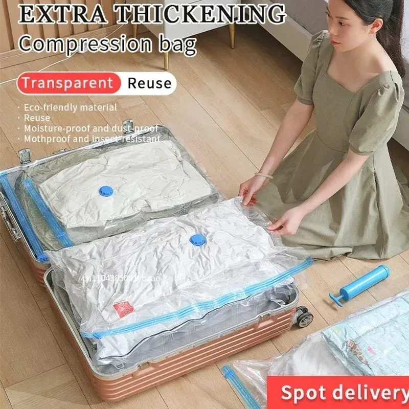 Sac sous vide pour vêtements, rangement