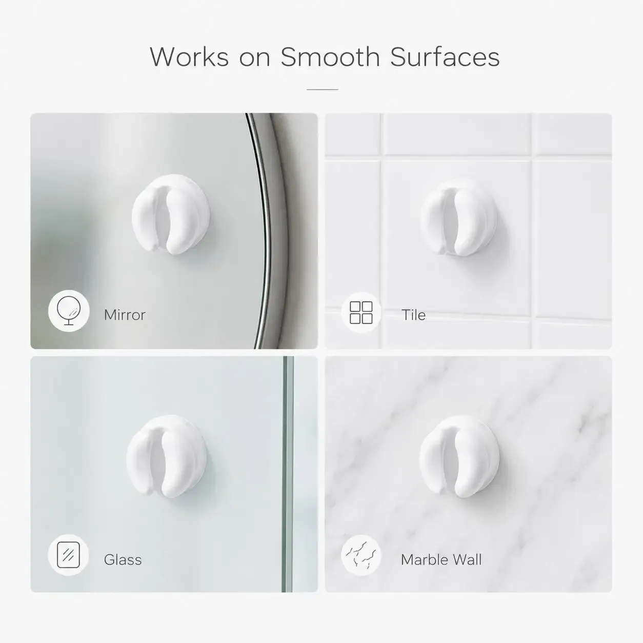 Plusieurs supports de brosses à dents alignés sur un lavabo