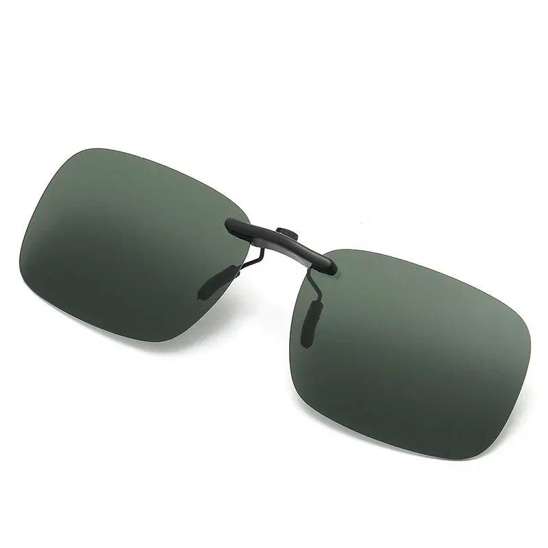 KLASSNUM Lunettes de soleil polarisées sans monture unisexes, verres fins, anti-éblouissement, protection UV400 12